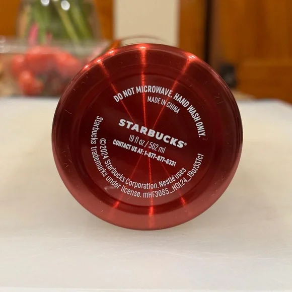 Starbucks Red Tumbler - NEW - Picture 3 of 7